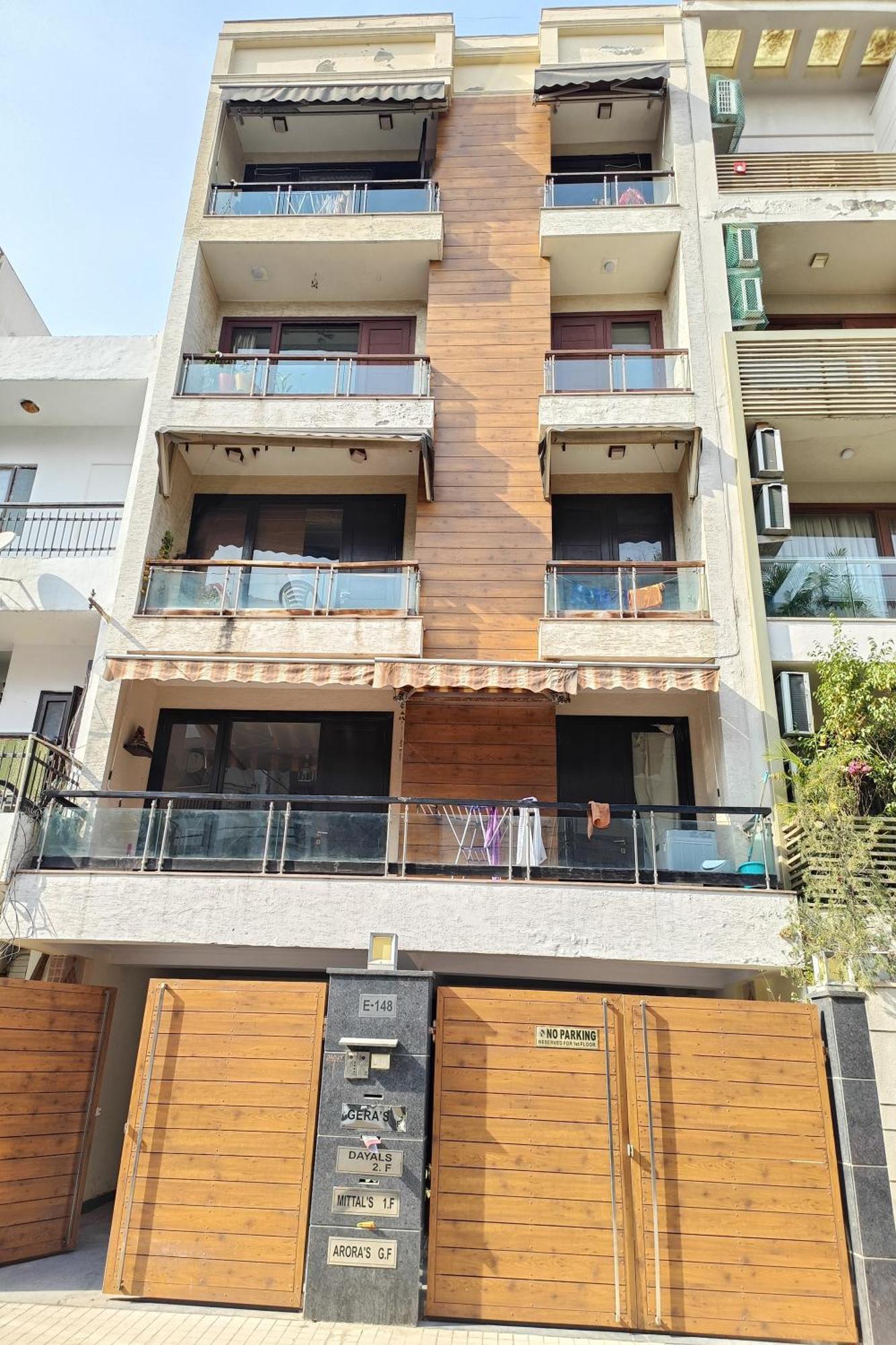 Greenleaf Apartment And Suites, Greater Kailash 1 New Delhi Eksteriør billede